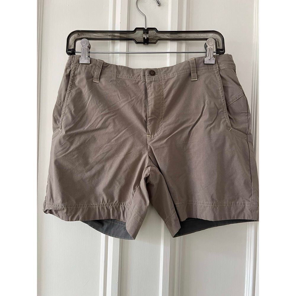 Sahalie khaki brown nylon shorts 8